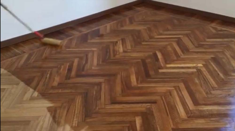 pulizia lamatura parquet Roma